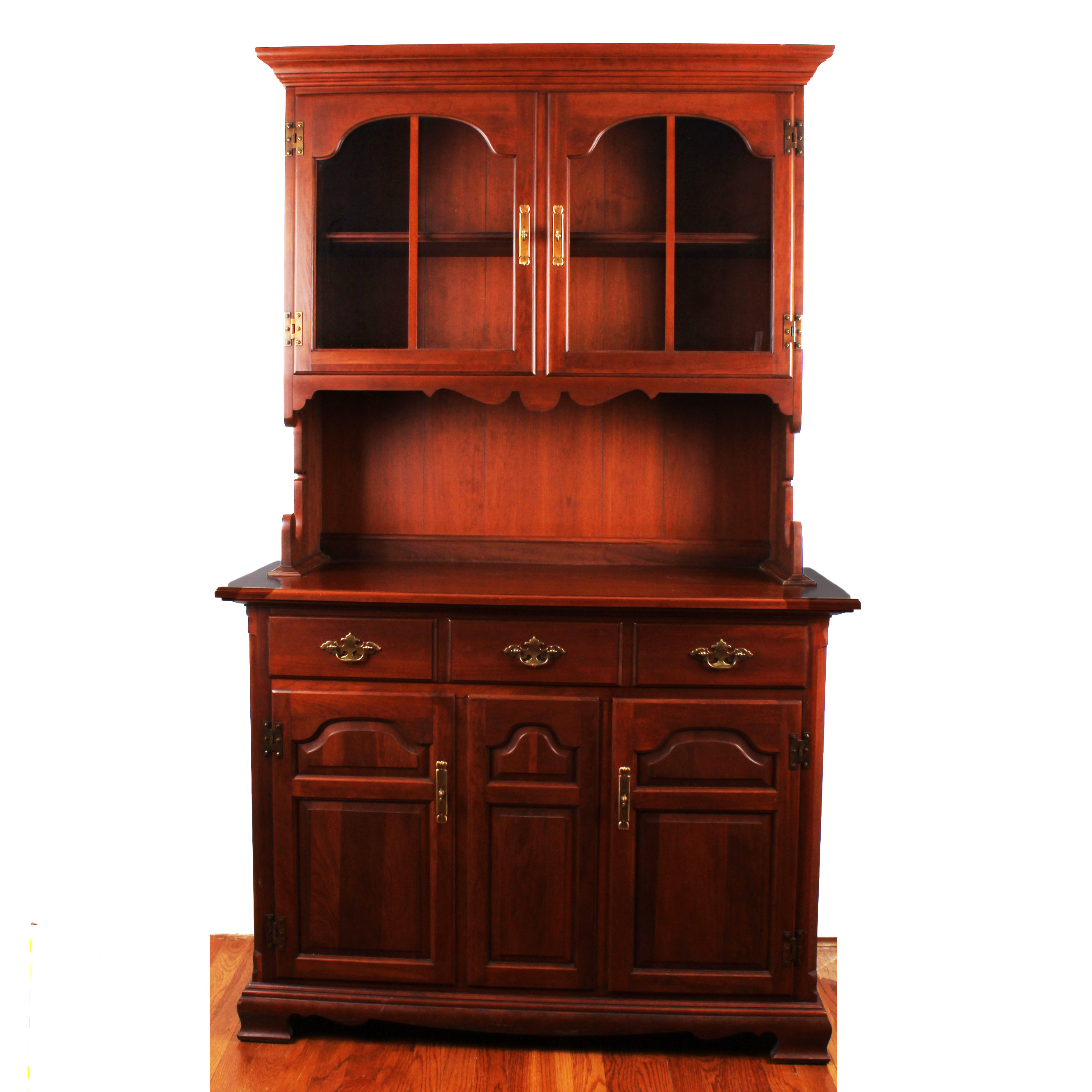 Vintage Potomac Cherry Tell City Hutch EBTH